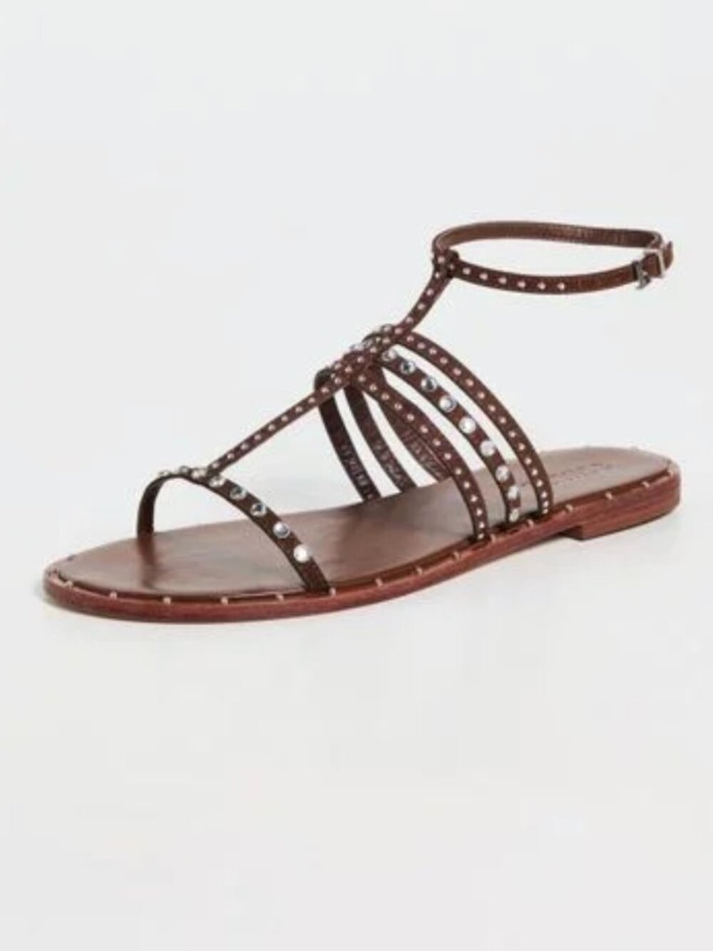SCHUTZ BROWN ISIDORA SANDALS